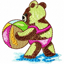 Teddy Embroidery Design 7 Teddy Embroidery Design 7